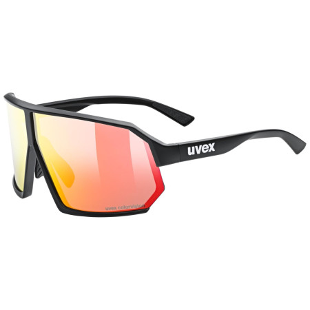 Слънчеви очила Uvex Sportstyle 237 Cv черен/червен Black Matt/Mir.Red