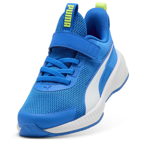 Детски обувки Puma Flyer 4 AC+ PS Racing Blue-Lime Squeeze-