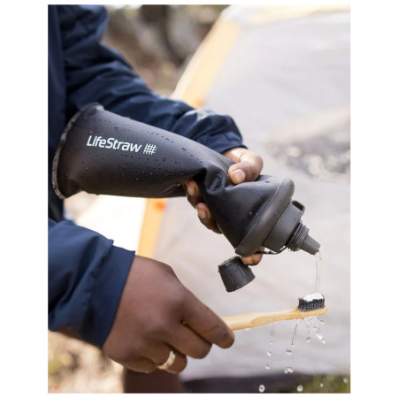 Бутилка с филтър LifeStraw Peak Squeeze Bottle 1L