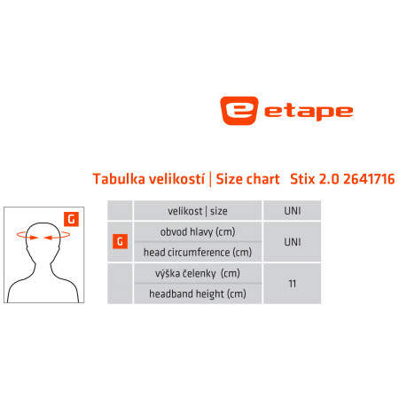 Лента за глава Etape Stix 2.0