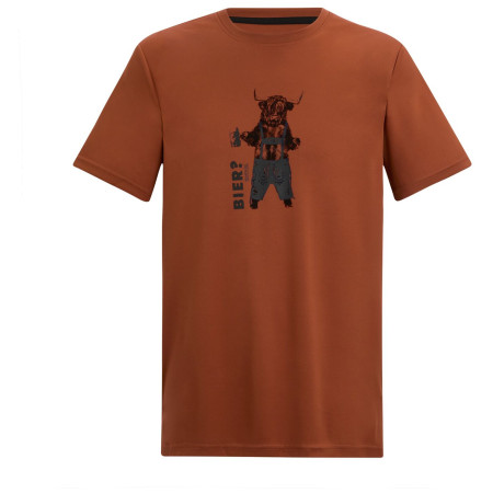 Мъжка тениска Dare 2b Fingal Slogan кафяв Brick