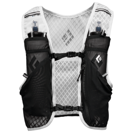 Жилетка за бягане Black Diamond Distance 2 Hydration Vest сив/черен Alloy