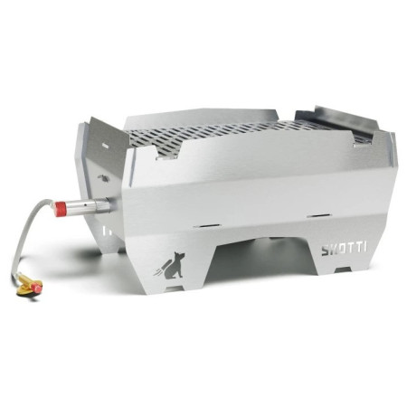 Сгъваема скара SKOTTI Original Grill сребърен ocelová