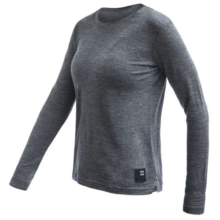 Дамска тениска Sensor Merino Lite сив anthracite gray