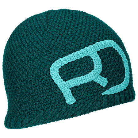 Шапка Ortovox Rock'N'Wool Beanie W зелен PacificGreen