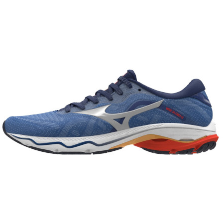 Мъжки обувки Mizuno Wave Ultima 13 син TurkishSea/White/CherryTomato