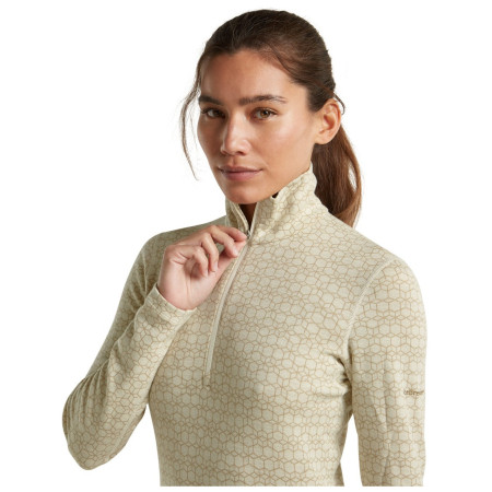 Дамска функционална блуза Icebreaker Women M 260 Tech Vertex LS HZ AlpGeo