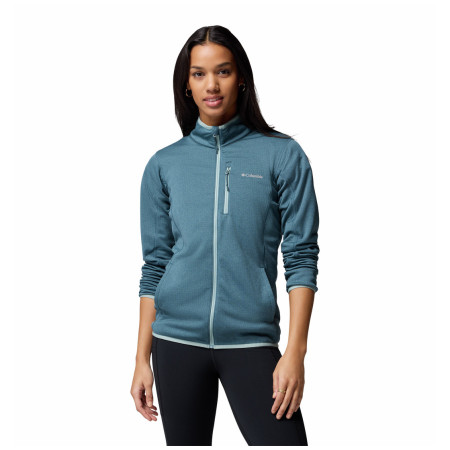 Дамски суитшърт Columbia Essential Hike™ Grid Fleece Full Zip