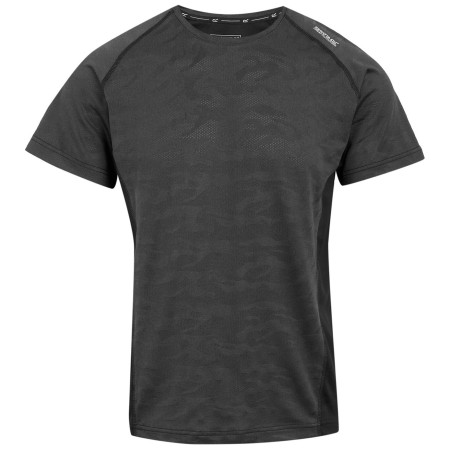 Мъжка тениска Regatta Corballis II сив Ash/Black