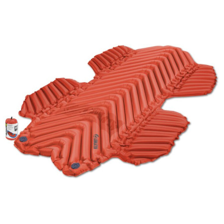 Надуваема постелка Klymit Insulated Hammock V (2020) червен Red/CharBlack
