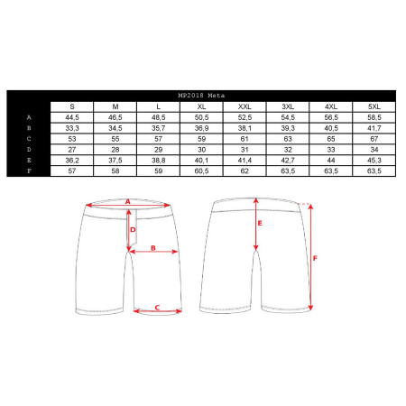 Мъжки къси панталони Silvini Meta