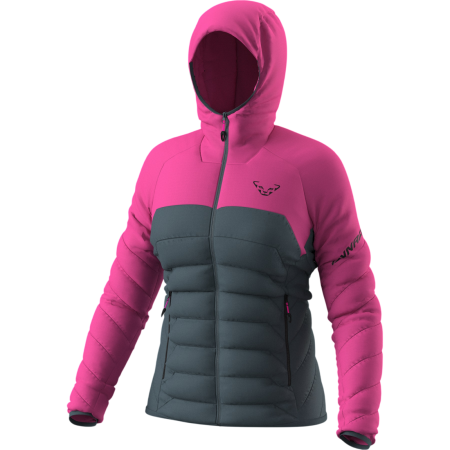 Дамско туристическо яке Dynafit Radical Ins Hood Jkt W розов/сив 6551 - flamingo/0720
