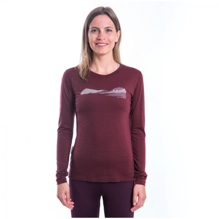 Дамска тениска Sensor Merino Air Pt Hills dl.rukáv