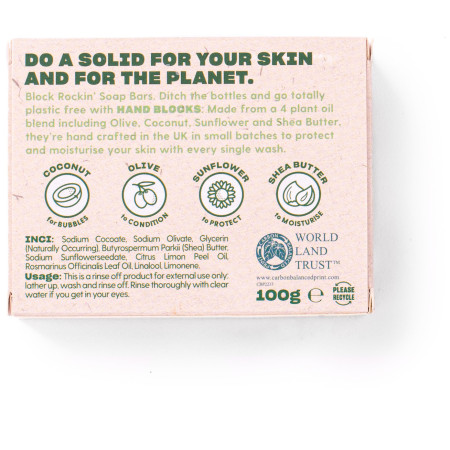 Сапун за пътуване Totally Solid Hand Soap - Lemon & Rosemary