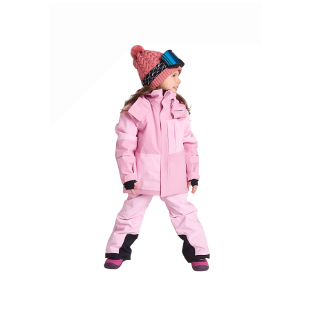 Детски ски панталони Reima Proxima Grey Pink