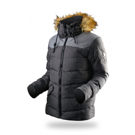 Мъжко яке Trimm Kelt черен/сив