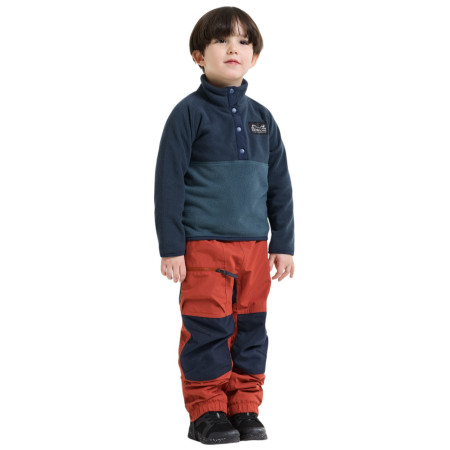 Детски суитшърт Didriksons Monte Kids Half Bu 6 Mountain Blue