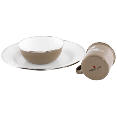 Комплект прибори Robens Tongass Single Enamel Set