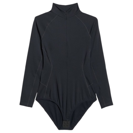 Дамска функционална блуза 4F Brushed Underwear F092 черен DEEP BLACK