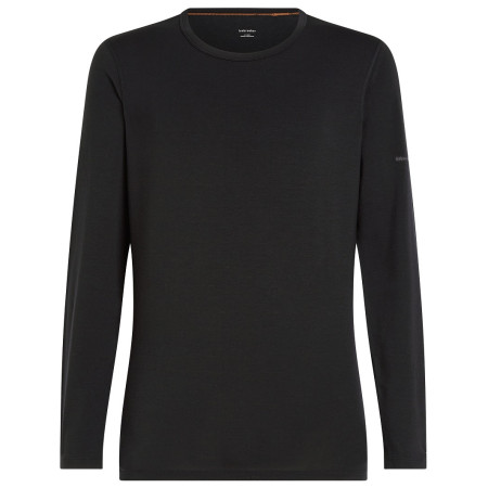 Функционална мъжка тениска Icebreaker M Mer Core Heavyweight LS Crewe черен Black