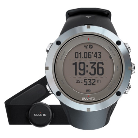 Часовник Suunto Ambit3 Peak Sapphire (HR) сребърен Sapphire