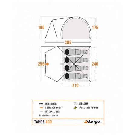 Палатка Vango Tahoe 400