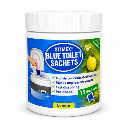 Препарати за тоалетна Stimex Blue Lemon син lemon