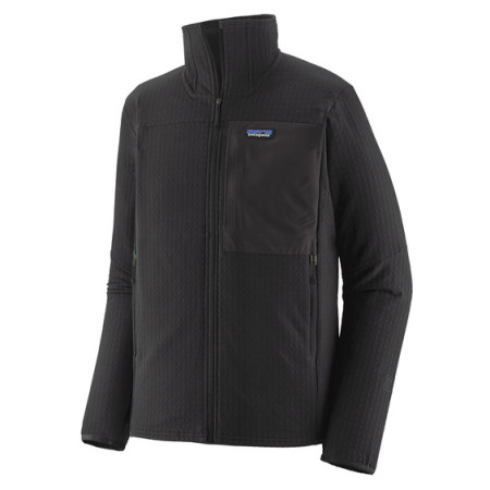Функционален мъжки суитшърт Patagonia M's R2 TechFace Jkt черен Black