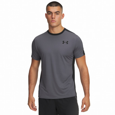 Мъжка тениска Under Armour Hg Wordmark Ss черен Castlerock/Black/White