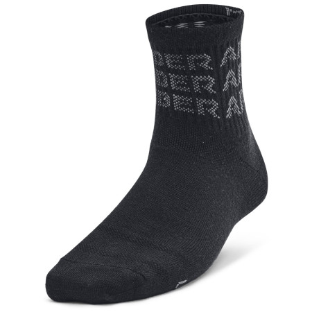 Детски чорапи Under Armour Yth UA Essential 6Pk Qtr Black