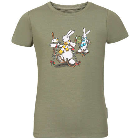 Детска тениска Alpine Pro Bobbo Oil Green светло зелен OIL GREEN