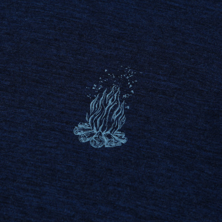 Мъжка тениска Zulu Merino Fire 160 Short Comfy