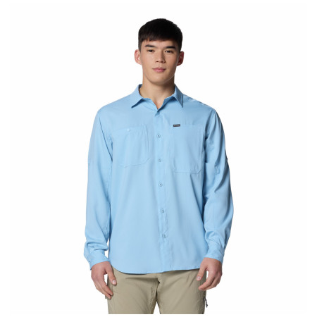 Мъжка риза Columbia Silver Ridge™ Utility Lite Long Sleeve светло син Ripple Blue