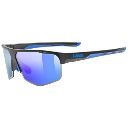 Слънчеви очила Uvex Axos Set черен/син Black Matt/Mir.Blue