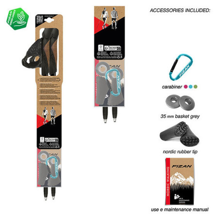 Щеки за скандинавско ходене Fizan Lite Tech 4