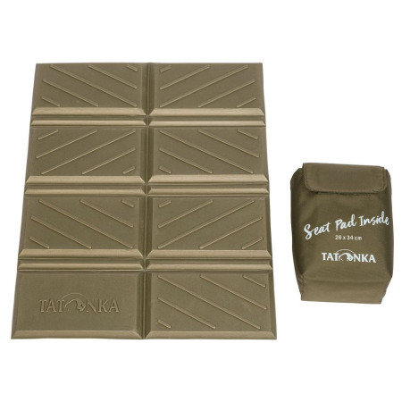 Постелка за сядане Tatonka Foldable Seat Mat 26 X 34Cm зелен olive