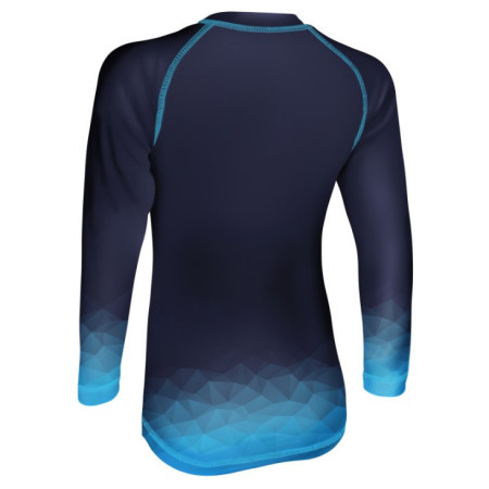 Детска функционална тениска WAMU Mozaika dark blue