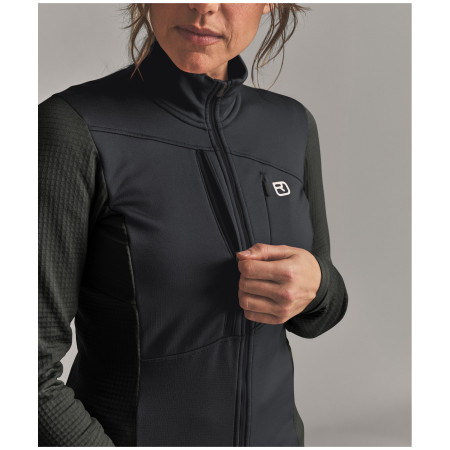 Дамски функционален суитшърт Ortovox Fleece Grid Jacket W