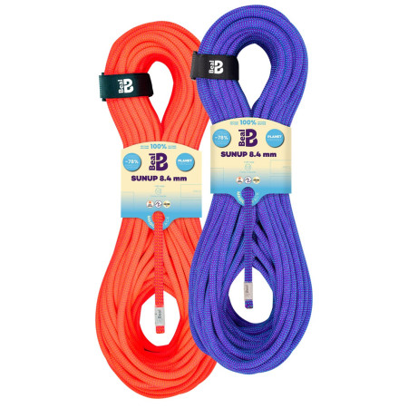 Въже Beal Sunup 2x50 m лилав/оранжев PURPLE-ORANGE