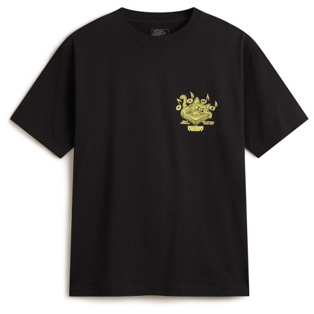 Мъжка тениска Vans Scratched Records SS черен Black