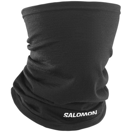 Шал яка Salomon Merino Neck Gaiter черен/бял DEEP BLACK / WHITE