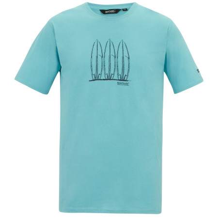 Мъжка тениска Regatta Cline IX светло син Nordic Blue