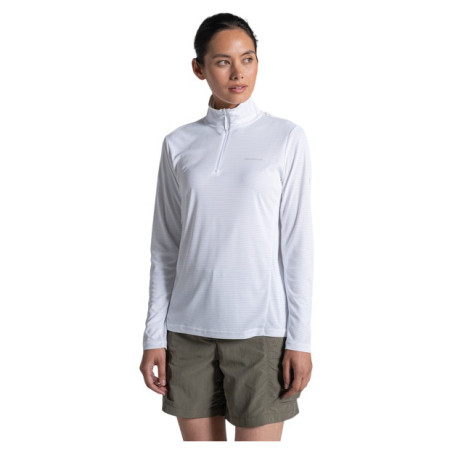 Дамска тениска Craghoppers NosiLife SolarShield+ Half Zip Top