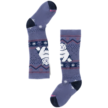 Чорапи Smartwool Kids' Wintersport Full Cushion Polar Bear син