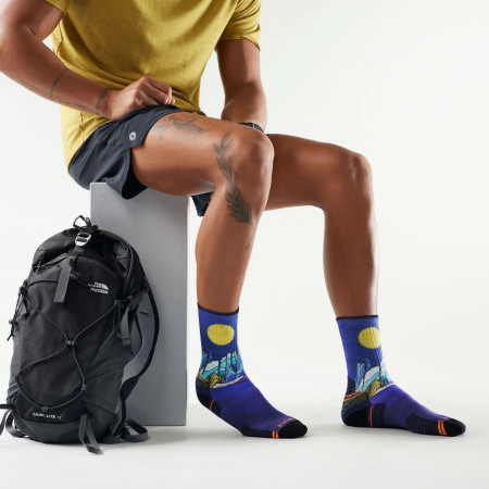 Чорапи Smartwool Hike Targeted Cushion Mountain Myth Prin