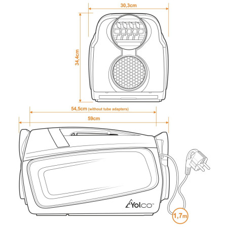 Климатик Yolco TC390