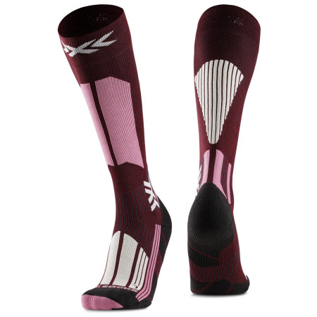 Дамски 3/4 чорапи X-Socks Ski Touring Perform Otc син DEEP PURPLE/LIGHT SAND