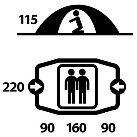 Палатка Husky Falcon 2