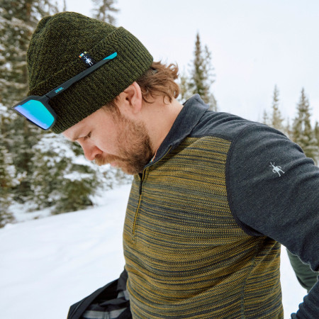 Функционална мъжка тениска Smartwool M Classic Thermal Merino Base Layer 1/4 Zip