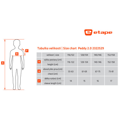 Детска колоездачна фланелка Etape Peddy 2.0